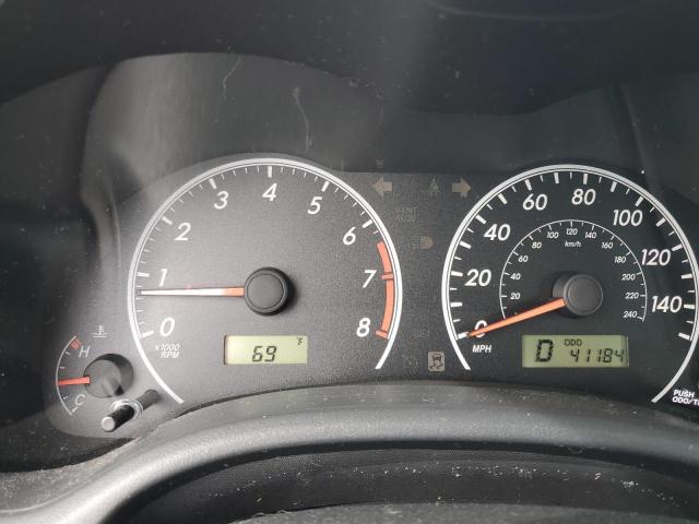 2T1BU4EE8BC580163 - 2011 TOYOTA COROLLA BASE BEIGE photo 9