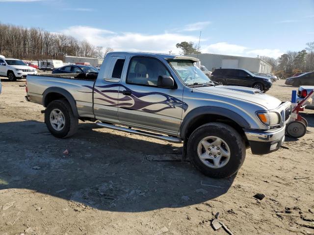 5TESM92N02Z019824 - 2002 TOYOTA TACOMA XTRACAB PRERUNNER 银色 照片 4
