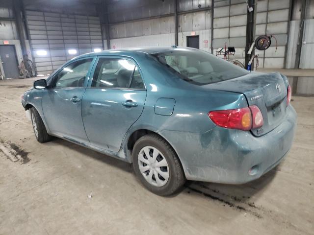 JTDBL40E099027906 - 2009 TOYOTA COROLLA BASE TEAL photo 2