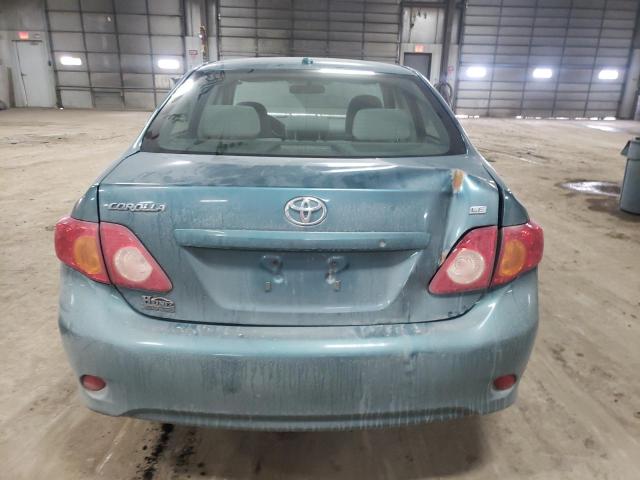 JTDBL40E099027906 - 2009 TOYOTA COROLLA BASE TEAL photo 6