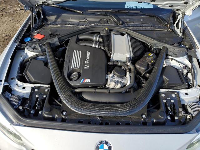 WBS2U7C08L7F94944 - 2020 BMW M2 COMPETITION SILVER photo 11