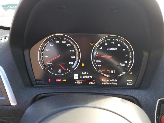 WBS2U7C08L7F94944 - 2020 BMW M2 COMPETITION SILVER photo 9