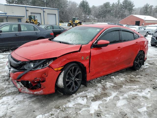 2HGFC2E82LH515465 - 2020 HONDA CIVIC SPORT RED photo 1