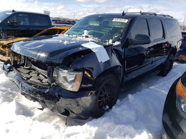 1GNSKJE76ER148954 - 2014 CHEVROLET SUBURBAN K BLACK photo 1