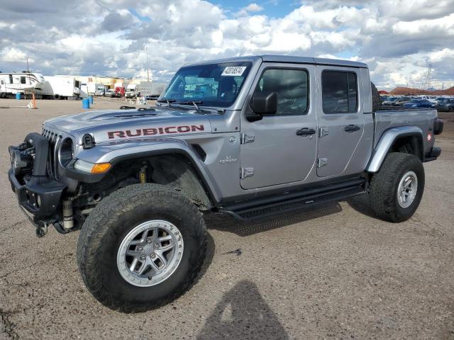 1C6JJTBG3ML589649 - 2021 JEEP GLADIATOR RUBICON GRAY photo 1