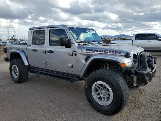 1C6JJTBG3ML589649 - 2021 JEEP GLADIATOR RUBICON GRAY photo 4