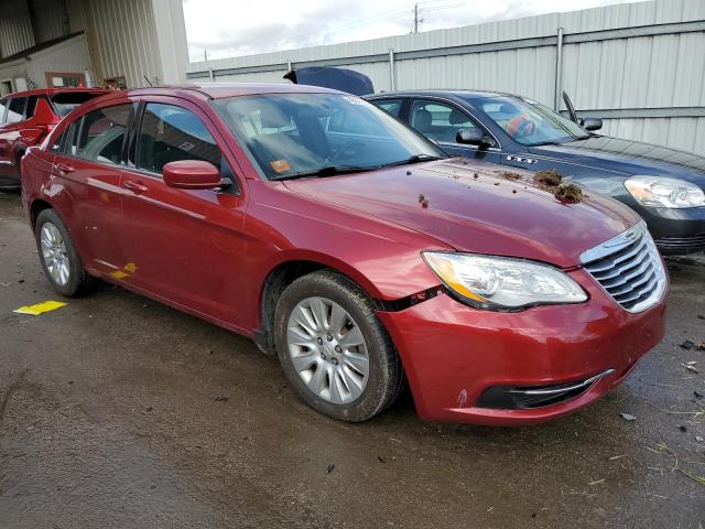 1C3CCBAB9EN208022 - 2014 CHRYSLER 200 LX MAROON photo 4