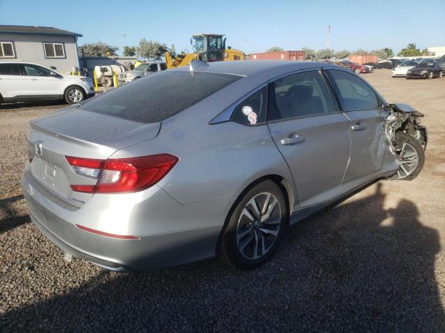 1HGCV3F15JA002274 - 2018 HONDA ACCORD HYBRID SILVER photo 3