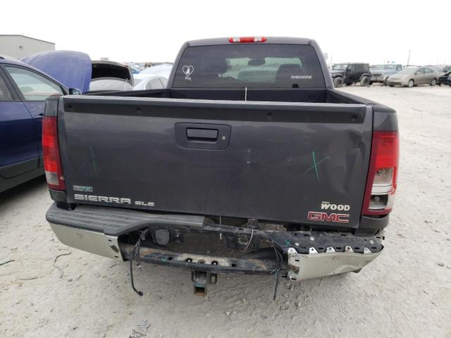 1GTR1VE06BZ333568 - 2011 GMC SIERRA C1500 SLE CHARCOAL photo 6