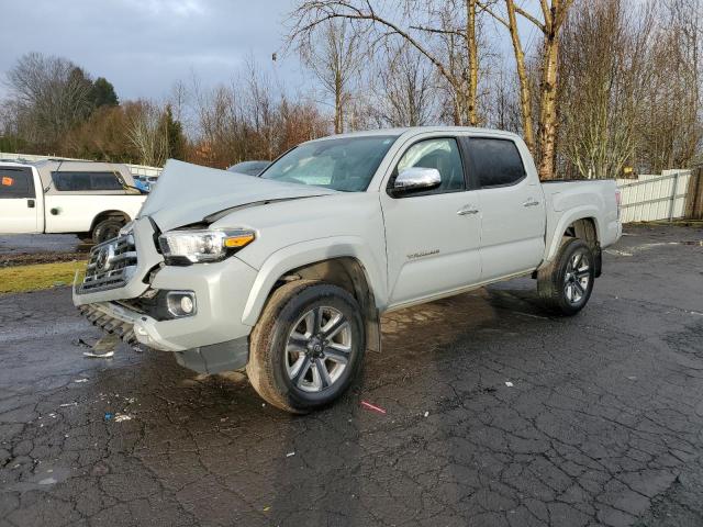 3TMGZ5ANXKM242628 - 2019 TOYOTA TACOMA DOUBLE CAB GRAY photo 1