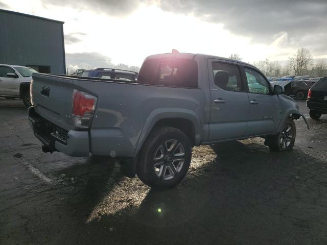 3TMGZ5ANXKM242628 - 2019 TOYOTA TACOMA DOUBLE CAB GRAY photo 3