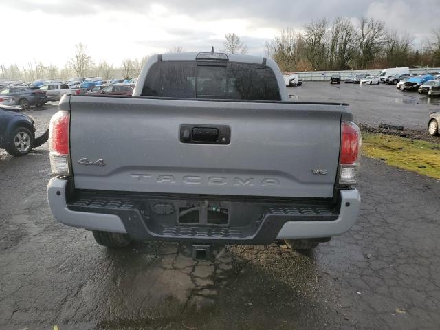 3TMGZ5ANXKM242628 - 2019 TOYOTA TACOMA DOUBLE CAB GRAY photo 6