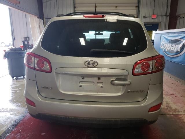 5XYZG3AB8BG047987 - 2011 HYUNDAI SANTA FE GLS SILVER photo 6