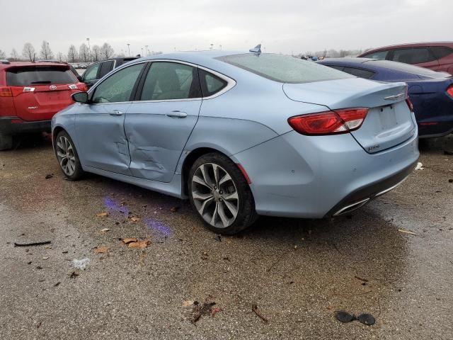 1C3CCCCG8FN643601 - 2015 CHRYSLER 200 C BLUE photo 2