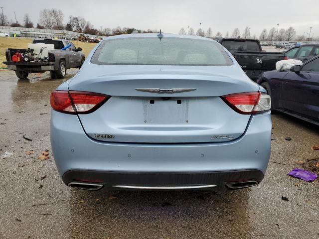 1C3CCCCG8FN643601 - 2015 CHRYSLER 200 C BLUE photo 6