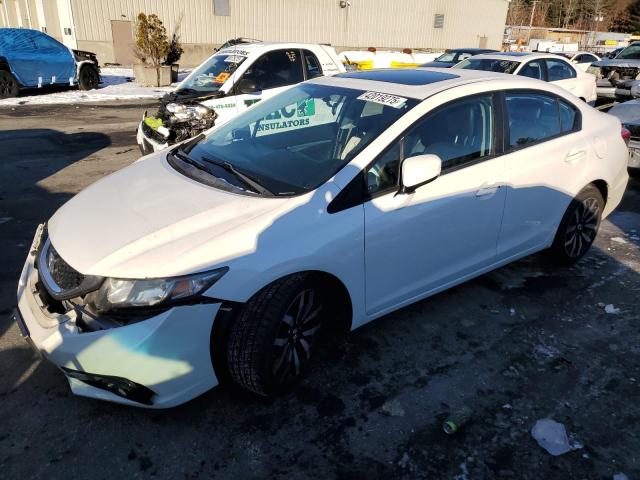 19XFB2F98FE246221 - 2015 HONDA CIVIC EXL 白色 照片 1