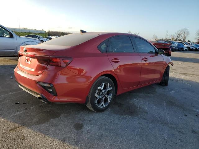 3KPF24AD8LE234184 - 2020 KIA FORTE FE RED photo 3