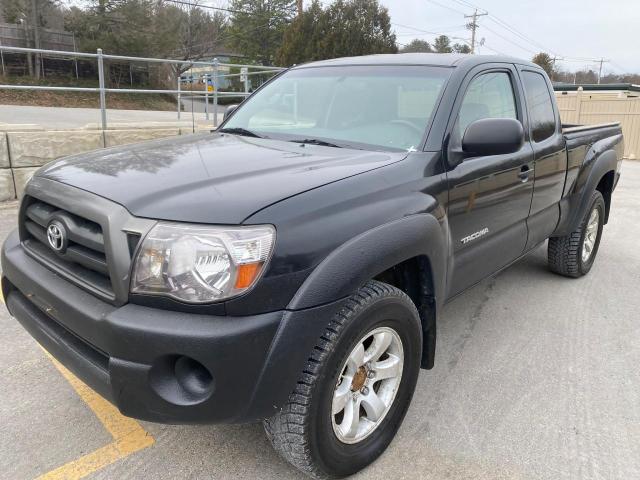 5TEUU42NX8Z473213 - 2008 TOYOTA TACOMA ACCESS CAB BLACK photo 1