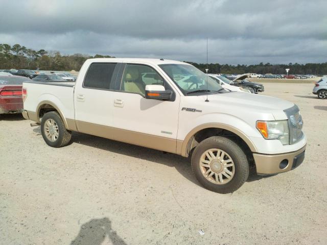 1FTFW1CTXBFB90734 - 2011 FORD F150 SUPER WHITE photo 4