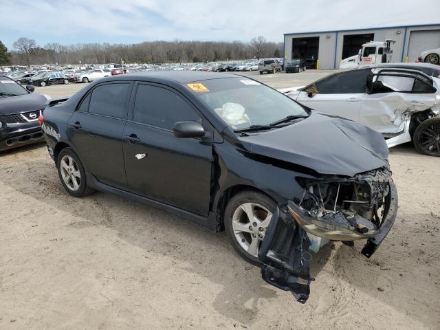 5YFBU4EE8CP032729 - 2012 TOYOTA COROLLA BASE BLACK photo 4