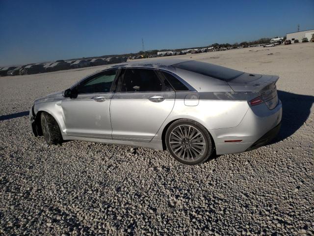 3LN6L2LU7GR617560 - 2016 LINCOLN MKZ HYBRID SILVER photo 2