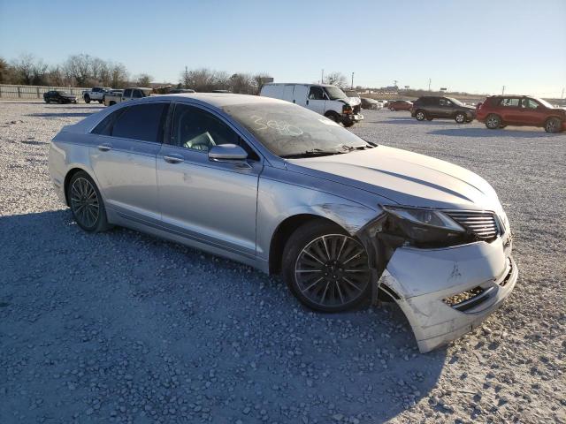 3LN6L2LU7GR617560 - 2016 LINCOLN MKZ HYBRID SILVER photo 4