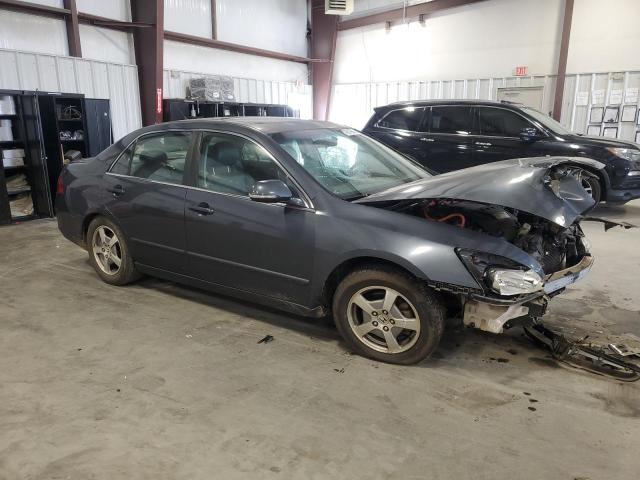 JHMCN36406C003481 - 2006 HONDA ACCORD HYBRID GRAY photo 4