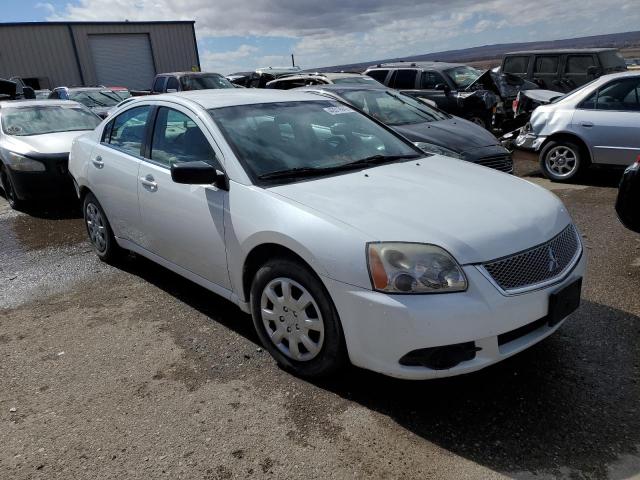 4A32B3FF4CE018229 - 2012 MITSUBISHI GALANT ES WHITE photo 4