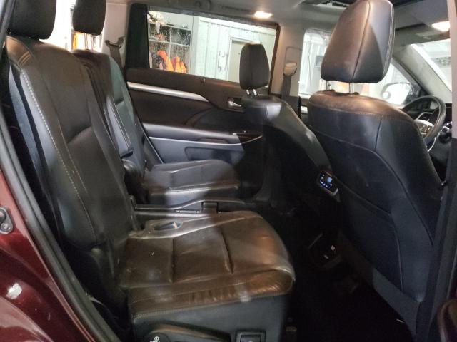 5TDJKRFH3GS297031 - 2016 TOYOTA HIGHLANDER XLE 勃艮第红 照片 11