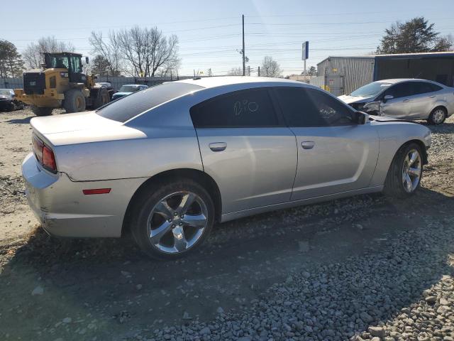 2B3CL3CG3BH613499 - 2011 DODGE CHARGER SILVER photo 3