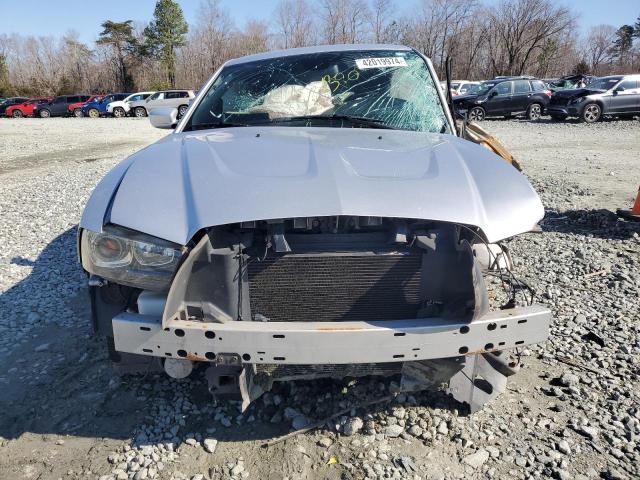 2B3CL3CG3BH613499 - 2011 DODGE CHARGER SILVER photo 5