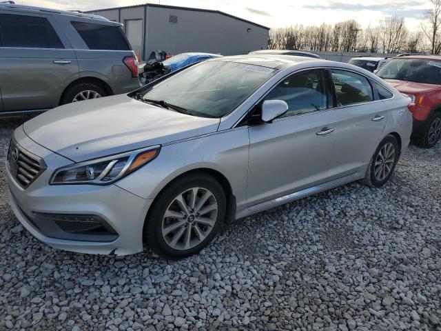 5NPE34AF1GH396461 - 2016 HYUNDAI SONATA SPORT SILVER photo 1