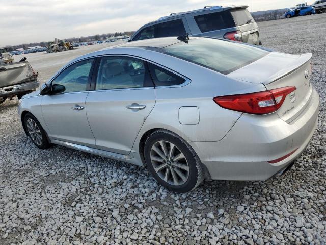 5NPE34AF1GH396461 - 2016 HYUNDAI SONATA SPORT SILVER photo 2