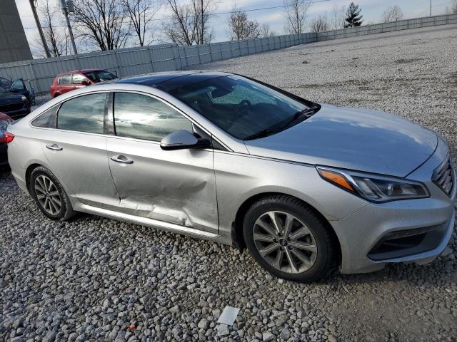 5NPE34AF1GH396461 - 2016 HYUNDAI SONATA SPORT SILVER photo 4