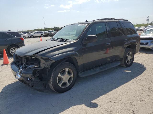 1GNDS13S962125078 - 2006 CHEVROLET TRAILBLAZE LS GRAY photo 1