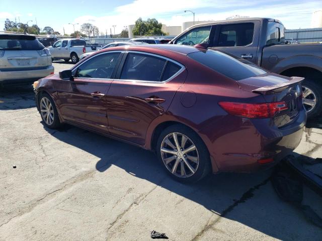 19VDE1F74DE000490 - 2013 ACURA ILX 20 TECH BURGUNDY photo 2