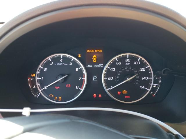 19VDE1F74DE000490 - 2013 ACURA ILX 20 TECH BURGUNDY photo 9