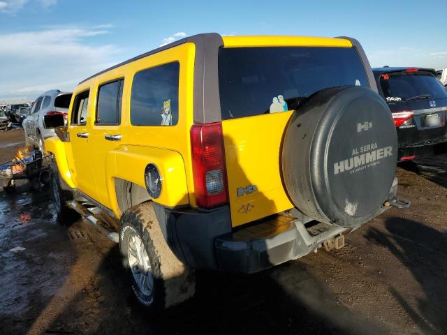 5GTDN136568274340 - 2006 HUMMER H3 YELLOW photo 2