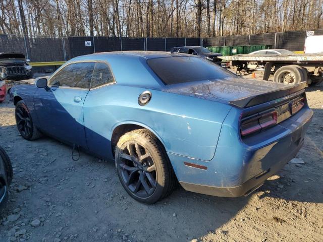 2C3CDZAG7MH573274 - 2021 DODGE CHALLENGER SXT BLUE photo 2