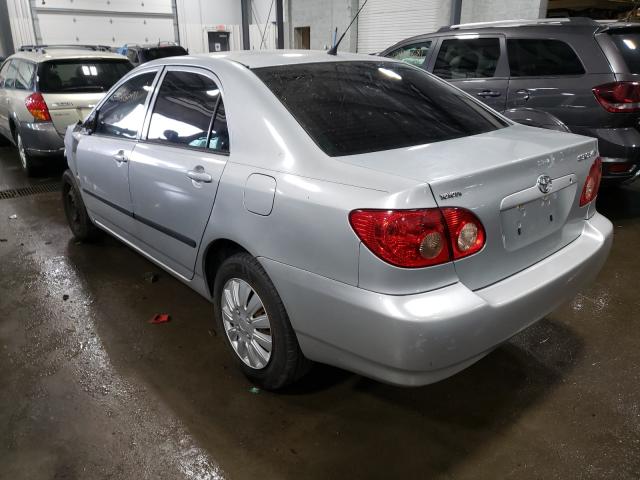 1NXBR32E08Z942848 - 2008 TOYOTA COROLLA CE SILVER photo 3