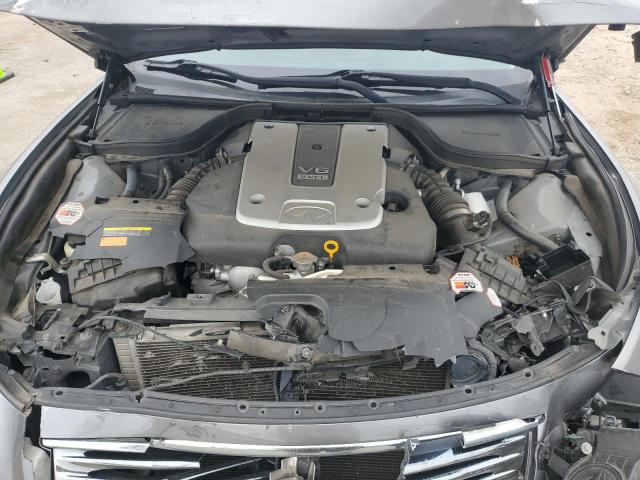 JN1CV6EK0CM423026 - 2012 INFINITI G37 BASE SILVER photo 11