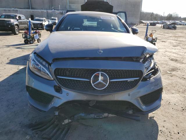 WDDWJ6EB1JF643563 - 2018 MERCEDES-BENZ C 43 4MATIC AMG SILVER photo 5