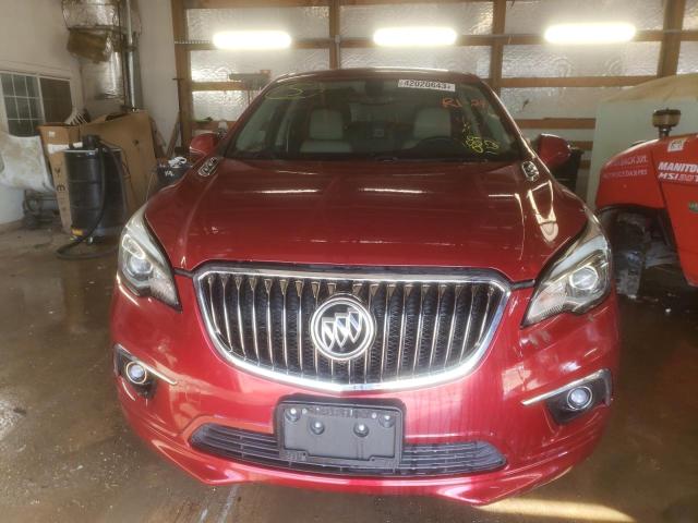 LRBFXCSA3HD089112 - 2017 BUICK ENVISION PREFERRED BURGUNDY photo 5