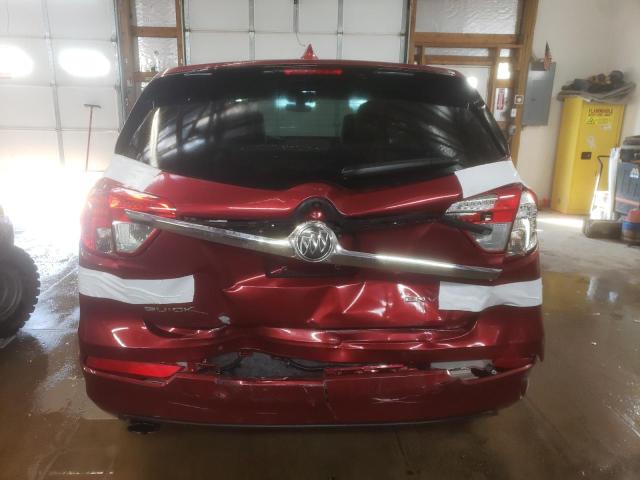 LRBFXCSA3HD089112 - 2017 BUICK ENVISION PREFERRED BURGUNDY photo 6