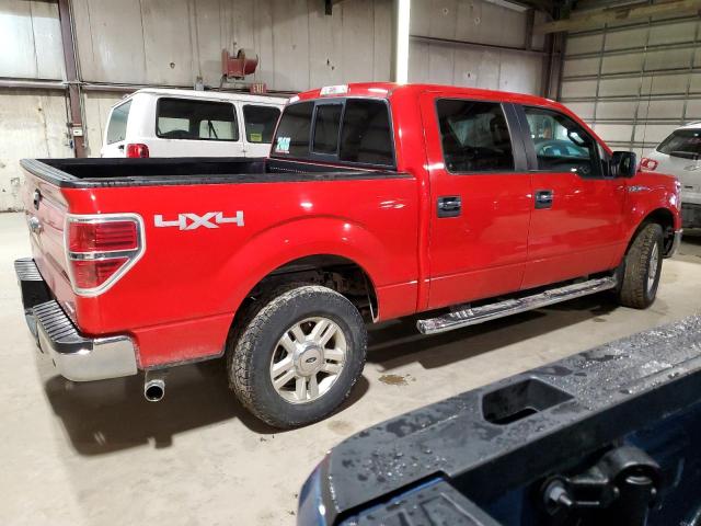 1FTFW1EF7EFA57151 - 2014 FORD F150 SUPERCREW RED photo 3