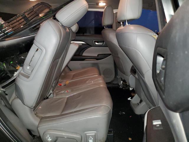 5TDJKRFH9GS258556 - 2016 TOYOTA HIGHLANDER XLE GRAY photo 10