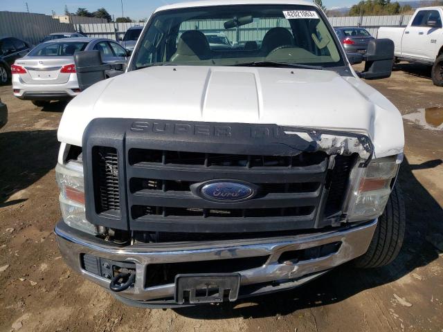 1FTWX30518EA52187 - 2008 FORD F350 SRW SUPER DUTY WHITE photo 11