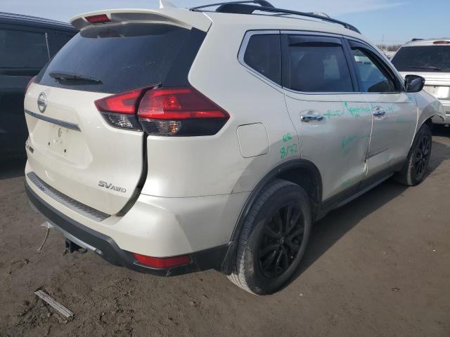 5N1AT2MVXHC828155 - 2017 NISSAN ROGUE SV WHITE photo 3