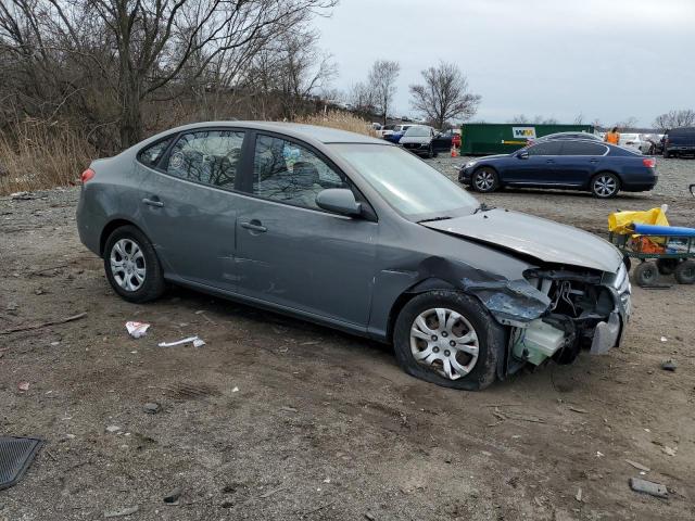 KMHDU4AD8AU870700 - 2010 HYUNDAI ELANTRA BLUE GRAY photo 4