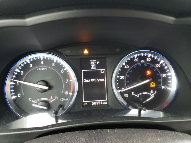 5TDJKRFHXES040655 - 2014 TOYOTA HIGHLANDER XLE ნაცრისფერი ფოტო 9